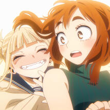 Himiko Toga and Ochako Uraraka